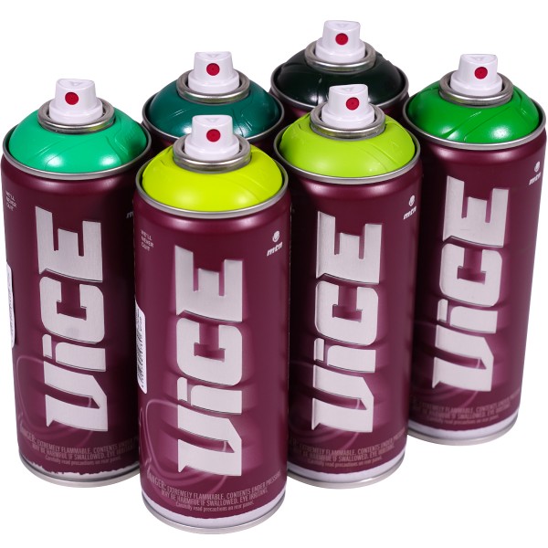 MTN "Vice" Sixpack Emerald Tones (6x400ml)