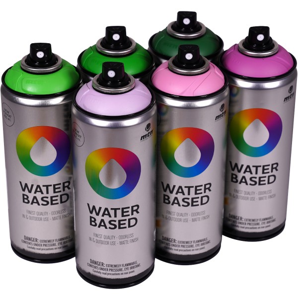MTN Water Based "Sixpack Smell Plant Tones" (6x400ml)