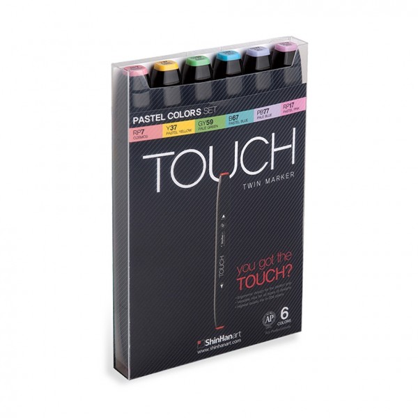 Touch "Twin 6er Set - Pastell Colors"