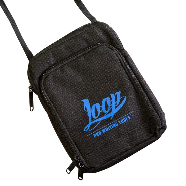 Loop "Shoulder Bag" Umhängetasche - Black/Blue