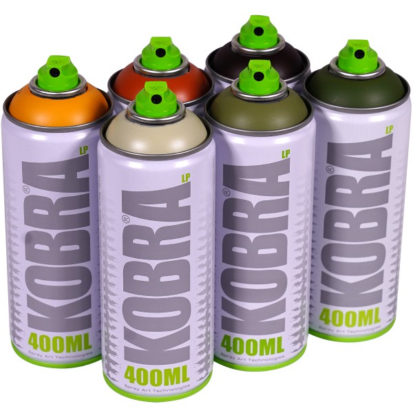 Kobra "New LP Sixpack Chasseur Tones" (6x400ml)