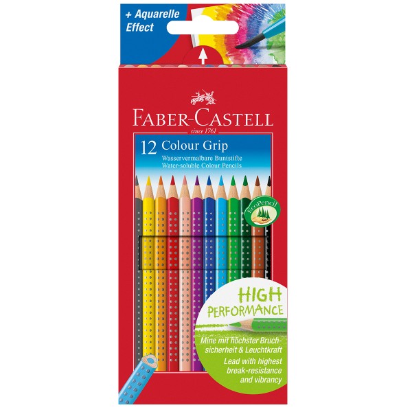 Faber-Castell "Colour Grip Buntstift" 12er Set