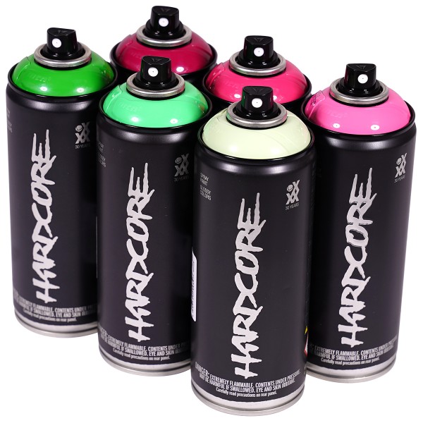 MTN Hardcore 2 "Multi Color Sixpack - Bloom Tones" (6x400ml)