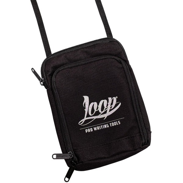 Loop "Shoulder Bag" Umhängetasche - Black/Silver