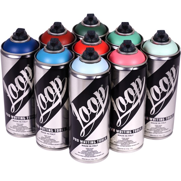 Loop "9er Paint Box - Dirt Bag Tones" (9x400ml)