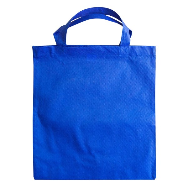 Non-Woven "PP-Tasche" mit kurzen Henkeln - Royalblue