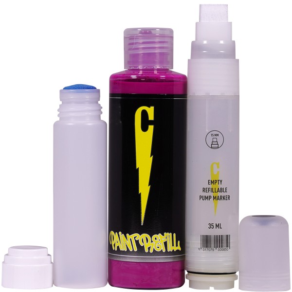 Clash "Refill + Empty Marker" 3er Set #2 Purple