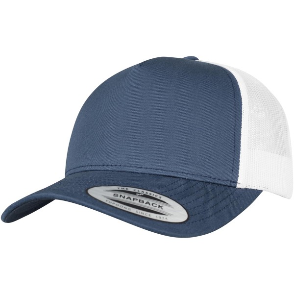 Flexfit "5-Panel Retro Trucker 2-Tone Cap" - Navy/White