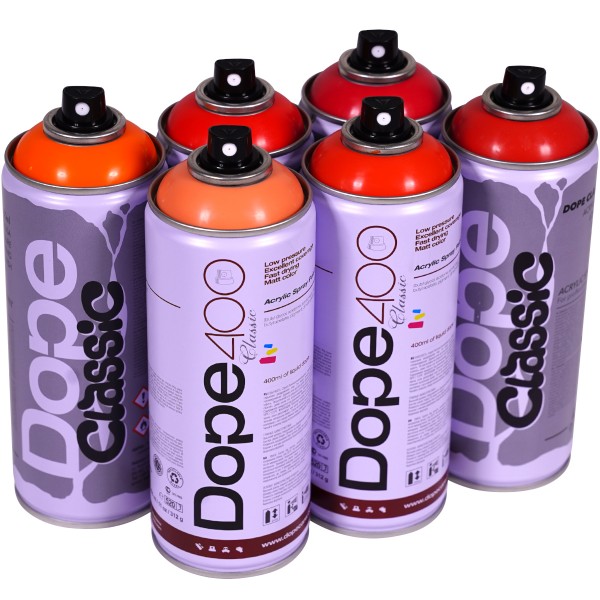 Dope "Classic Paint Sixpack Pyro" (6x400ml)