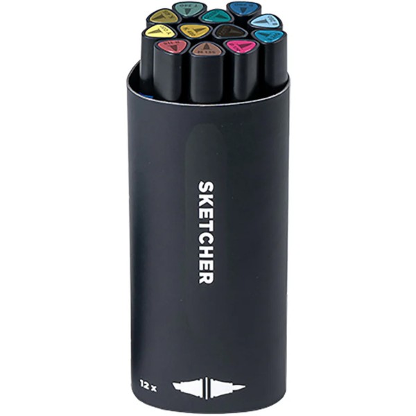 Molotow "Sketcher Twin Marker 12er Set - Main Kit 3"