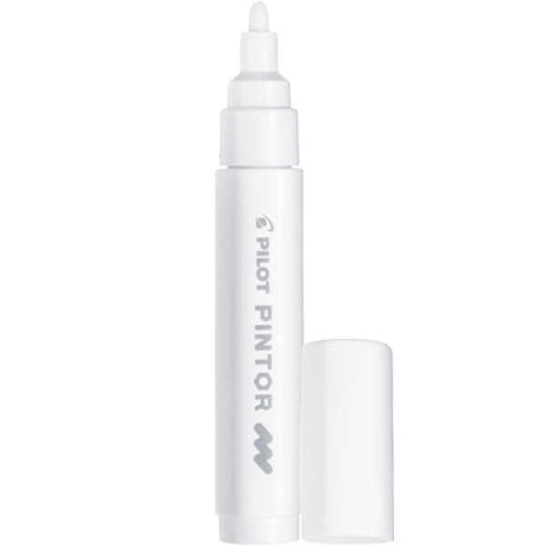 Pilot "Pigmentmarker Pintor Medium" (1,4mm) White