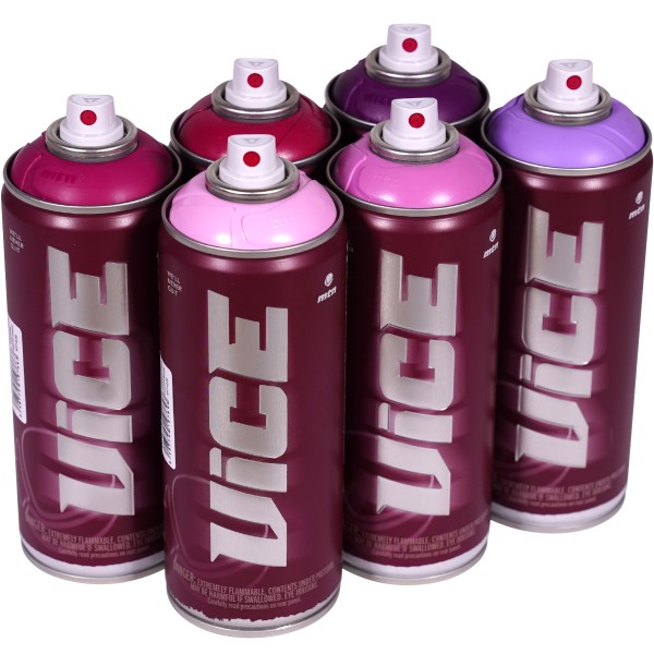 MTN "Vice" Sixpack Grapevine Tones (6x400ml)