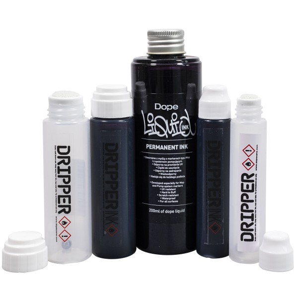 Dope "Liquid Ink Black Complete Set"