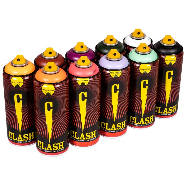 Clash "Multi Color Pack - Summer Night Tones" (10x400ml)