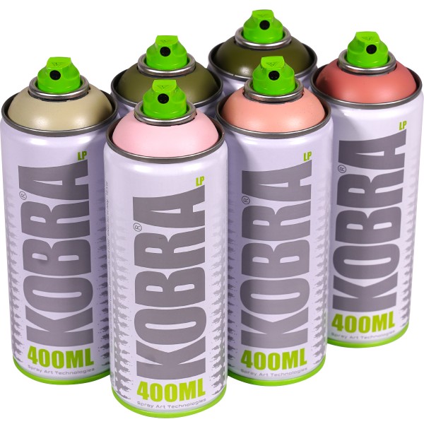 Kobra "New LP Sixpack Olive Egg Tones" (6x400ml)