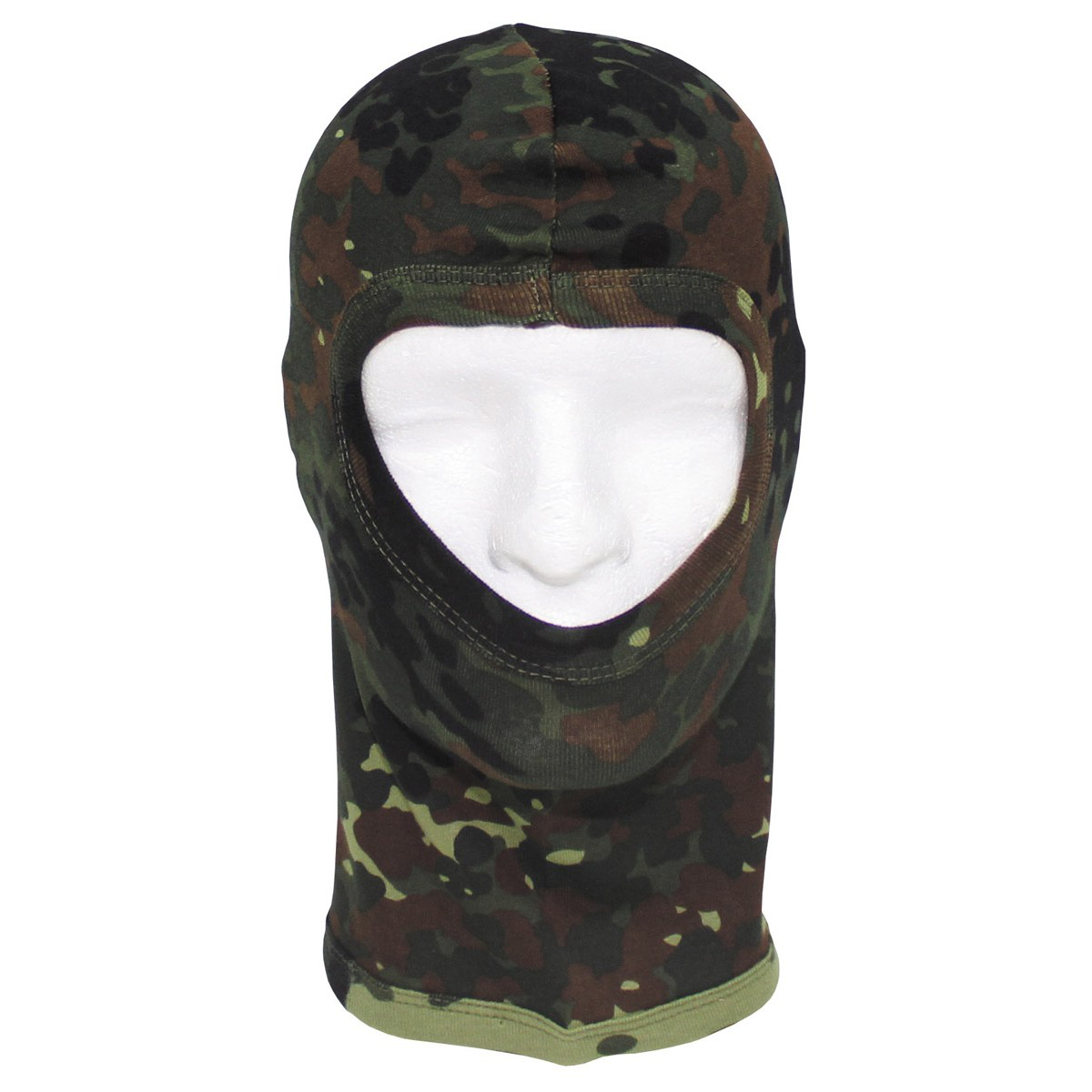MFH Balaclava, 1-Loch, Dünn, Schwarz, 100 % Elasthan