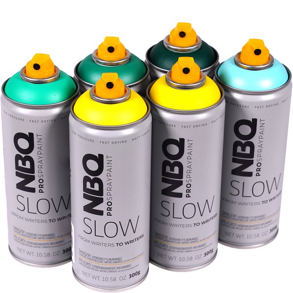 NBQ "New Slow" Sixpack Sunny Mint (6x400ml)