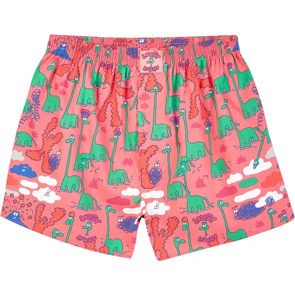 Lousy Livin Boxershorts "Dinos" Pink