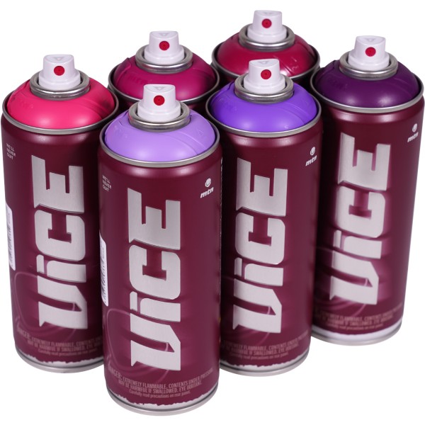 MTN "Vice" Sixpack Mardi Gras Tones (6x400ml)