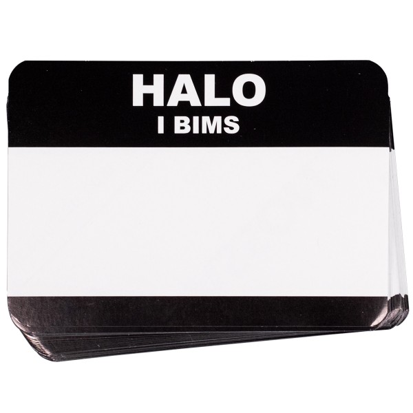 Stickerpack "Halo I Bims (7x10cm)" (50 Stk.)