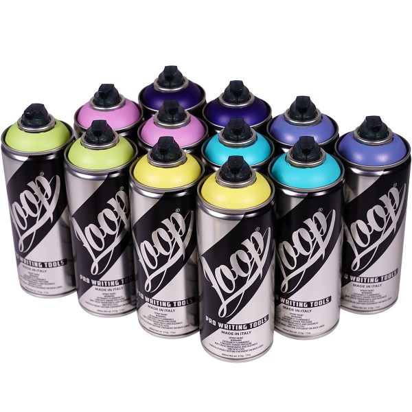 Loop "12er Paint Box - Candy Shop Tones" (12x400ml)