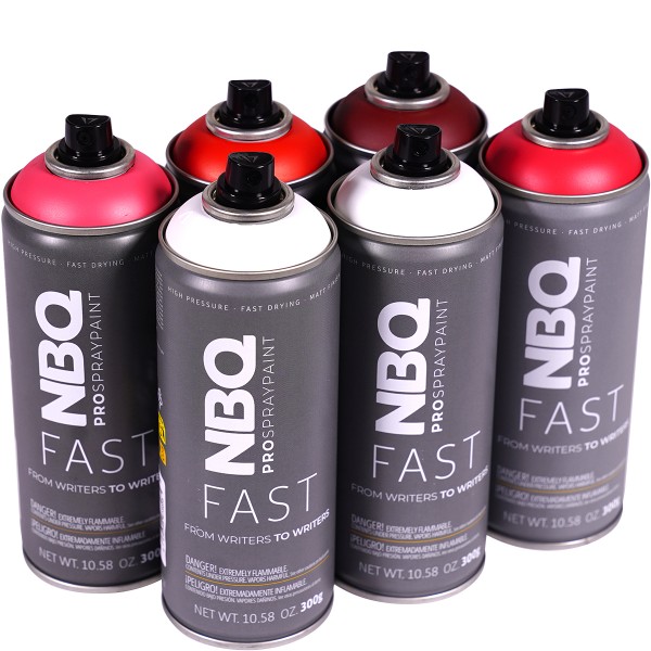 NBQ "New Fast" Sixpack Red White (6x400ml)