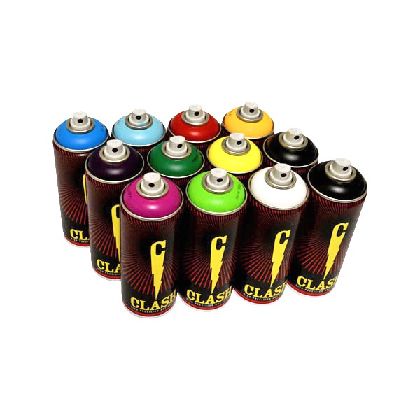 Clash "Paint Box - S" (12x400ml)