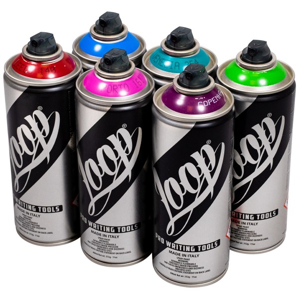 Loop "Multi Color Sixpack - Cocktail Tones" (6x400ml)