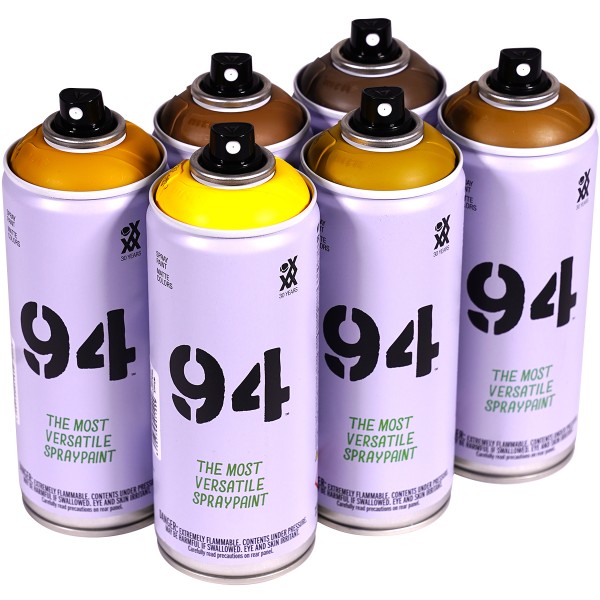 MTN 94 "Multi Color Sixpack - Muddy Ground Tones" (6x400ml)