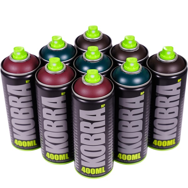 Kobra "New HP 9er Set - Dark Tones" (9x400ml)