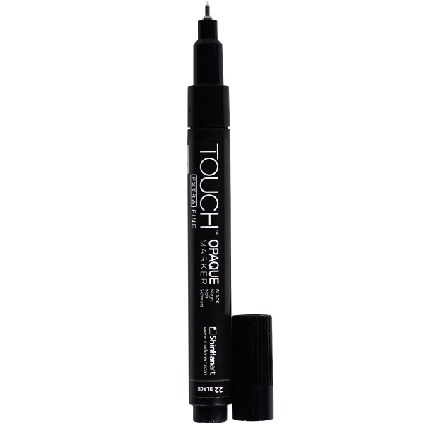 Touch "Opaque Marker" Single - Extra Fine (0,4-0,7mm) Black