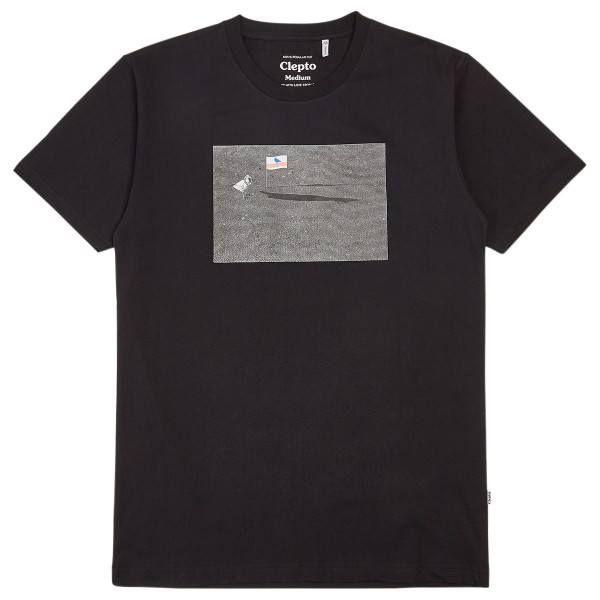 Cleptomanicx T-Shirt "Moon" Black