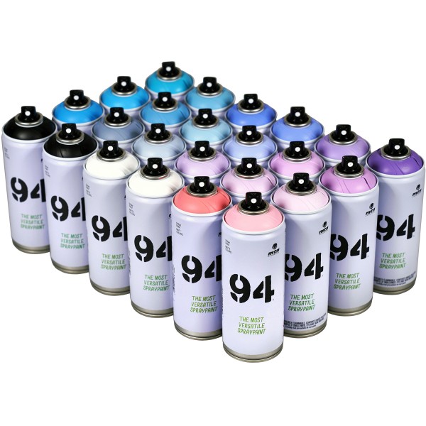 MTN 94 "24er Paint Box - Purplerain Tones" (24x400ml)