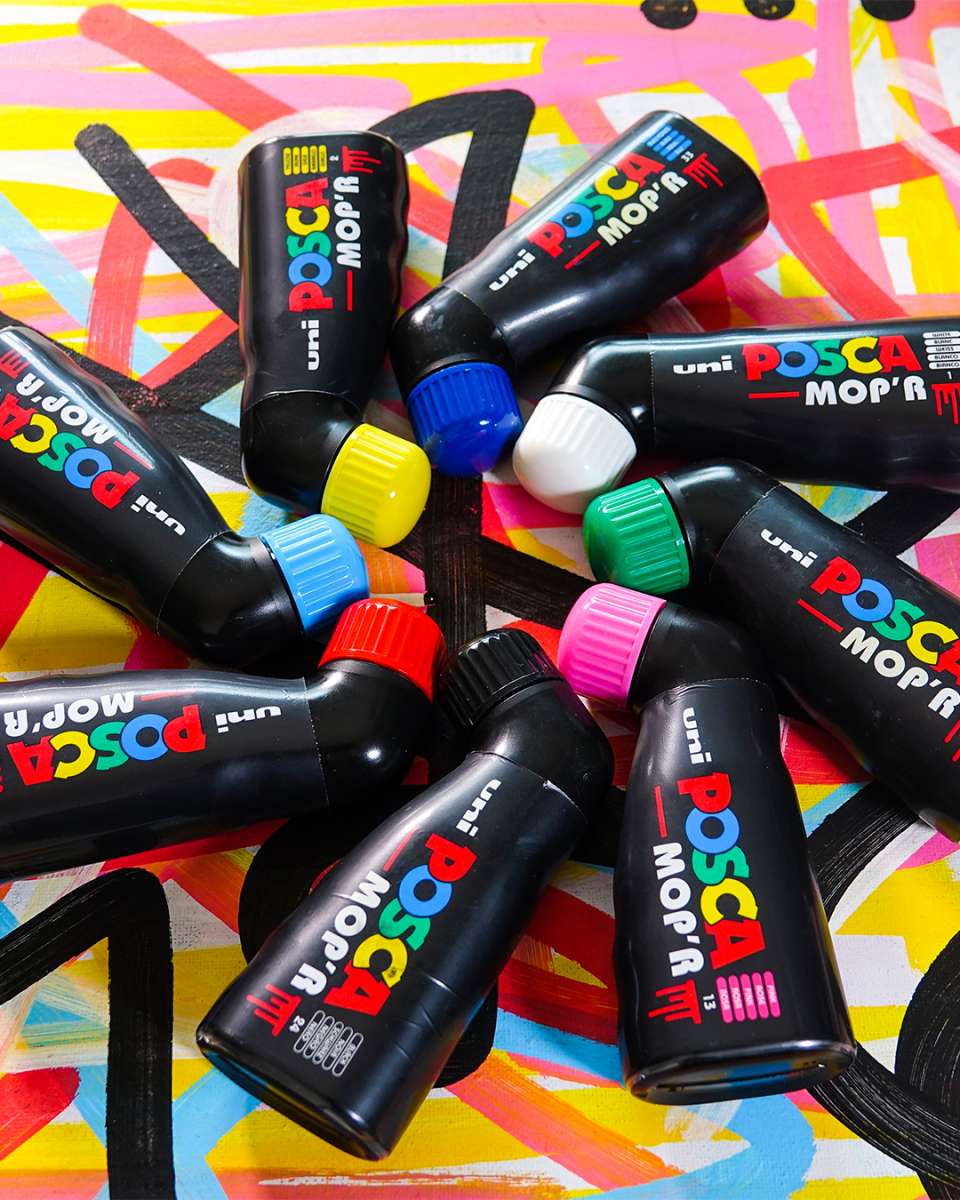 POSCA Pigmentmarker PCM22 MOP'R, gelb