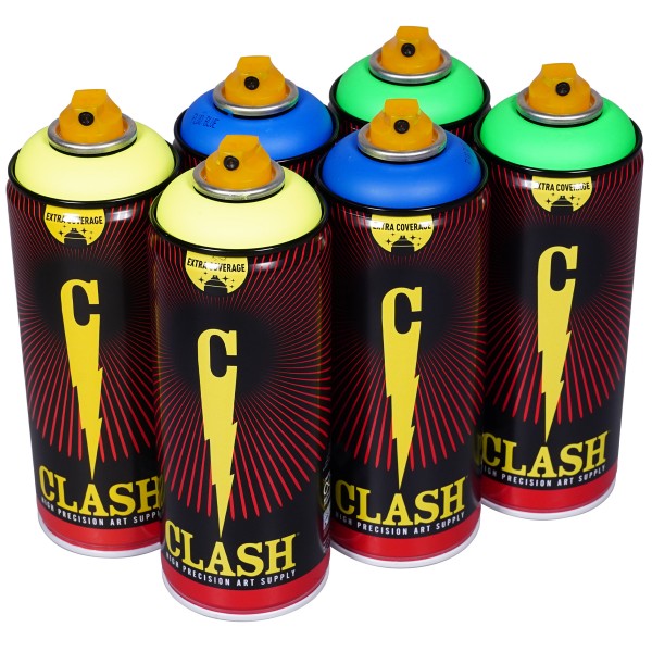 Clash "Fluor Sixpack #2" (6x400ml)