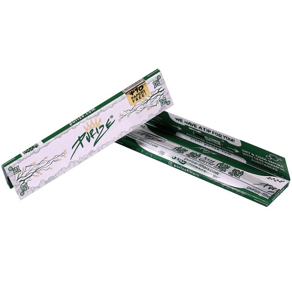 Purize Papers "King Size Slim Unbleached" - 42 Blättchen