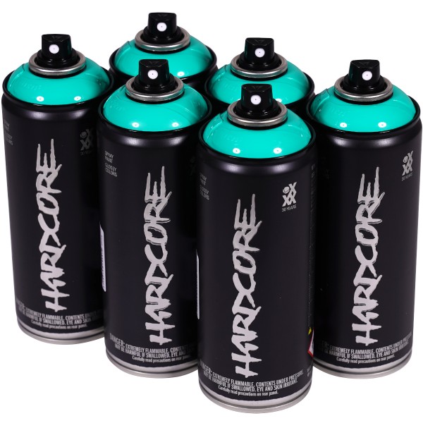 MTN Hardcore 2 "One Color Sixpack - Paris Green RV-219" (6x400ml)