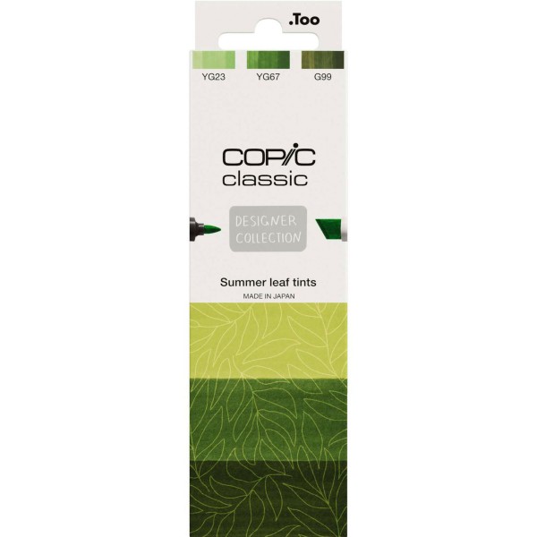 Copic "Classics 3er Set" Layoutmarker - Summer Leaf Tints