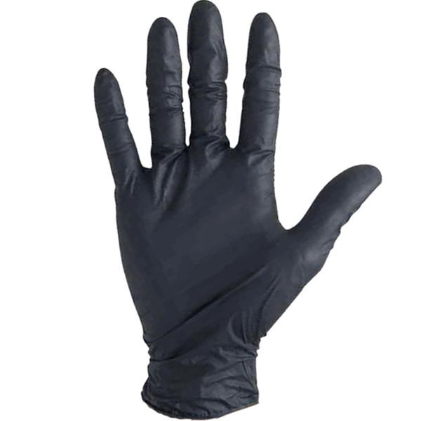Handschuhe "Nitrile HeavyGuard Black Gloves" (50er Pack)