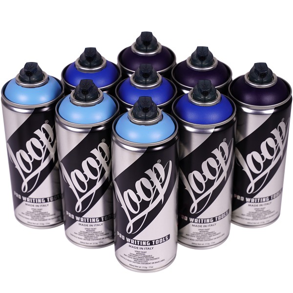 Loop "9er Paint Box - Dark Night Tones" (9x400ml)