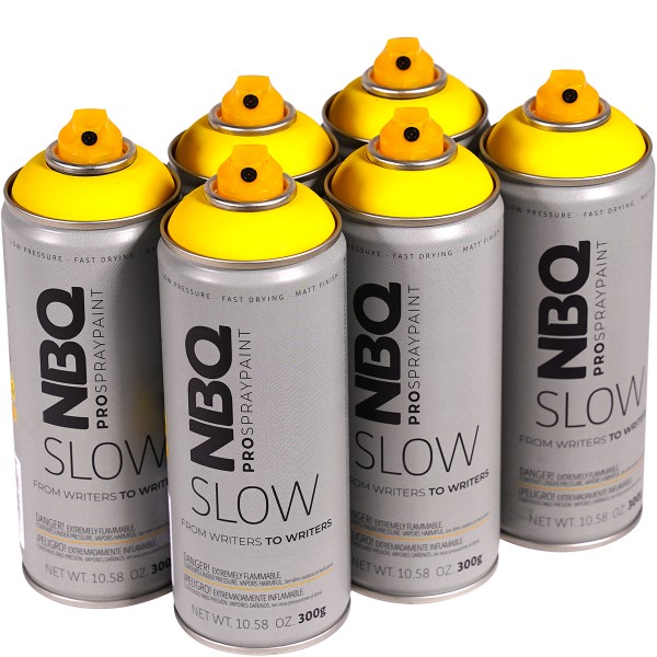 NBQ "New Slow" Sixpack N05 Peseta Yellow (6x400ml)