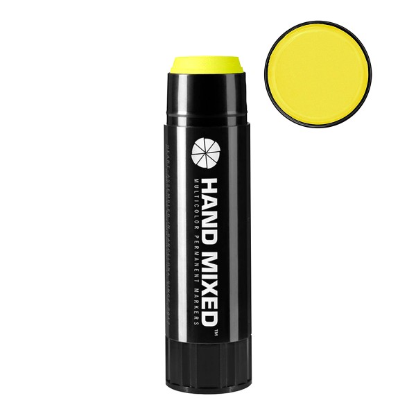 Hand Mixed "Pocket" Solid Marker - Yellow