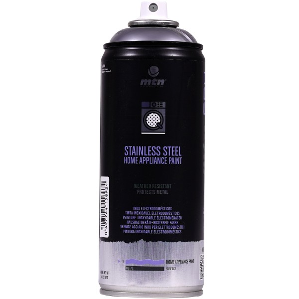 MTN Pro "Stainless Steel" Home Appliance Paint (400ml) - Rostfrei