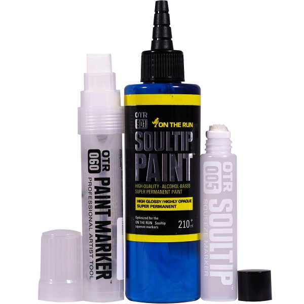 OTR.901 "Soultip Paint (210ml)" + Empty Marker 3er Set - Petrol