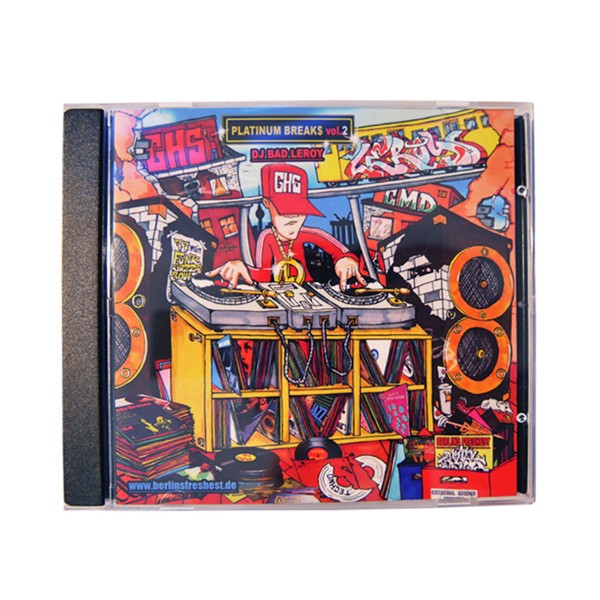 CD "DJ Bad Leroy - Platinum Breaks Vol. 2"