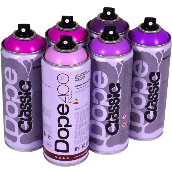 Dope "Classic Paint Sixpack Villain" (6x400ml)