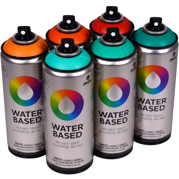 MTN Water Based "Sixpack Koi Tones" (6x400ml)
