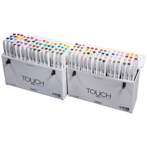 Touch "Twin Brush Double Trouble Set " (2x60er - A+B)