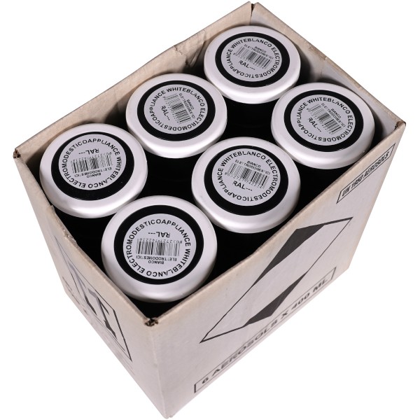 "VMD Trash Can Sixpack" - White (6x400ml)