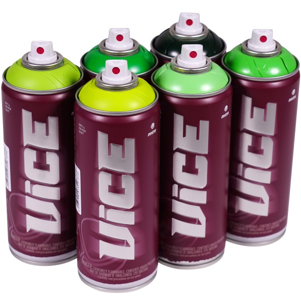 MTN "Vice" Sixpack Jungle Tones (6x400ml)